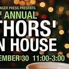 Ginger Press Hosts 40th Annual Author Open House Featuring 15 Local Writers on Nov 30