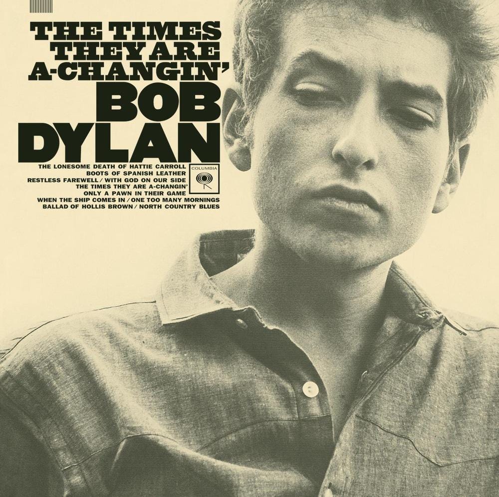 Bob Dylan's career through his album covers Bob Dylan's career through his album covers