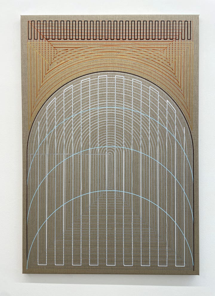 I used a CNC machine as a brush to produced theses images that tap into the imaginaries of flooding.