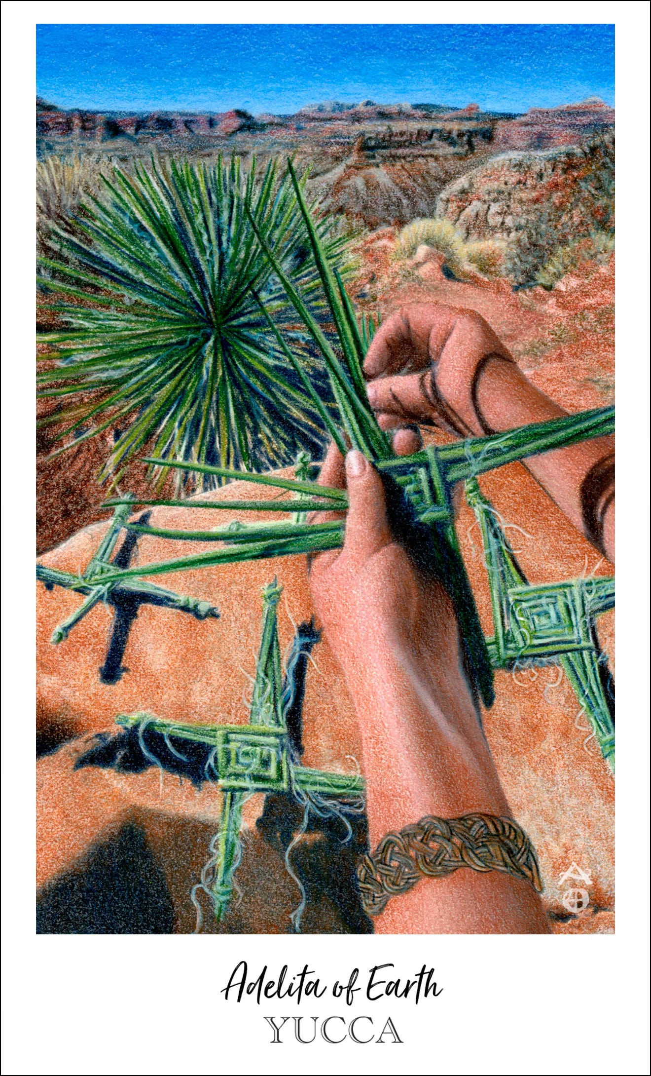 Adelita of Earth, Herbcrafter's Tarot