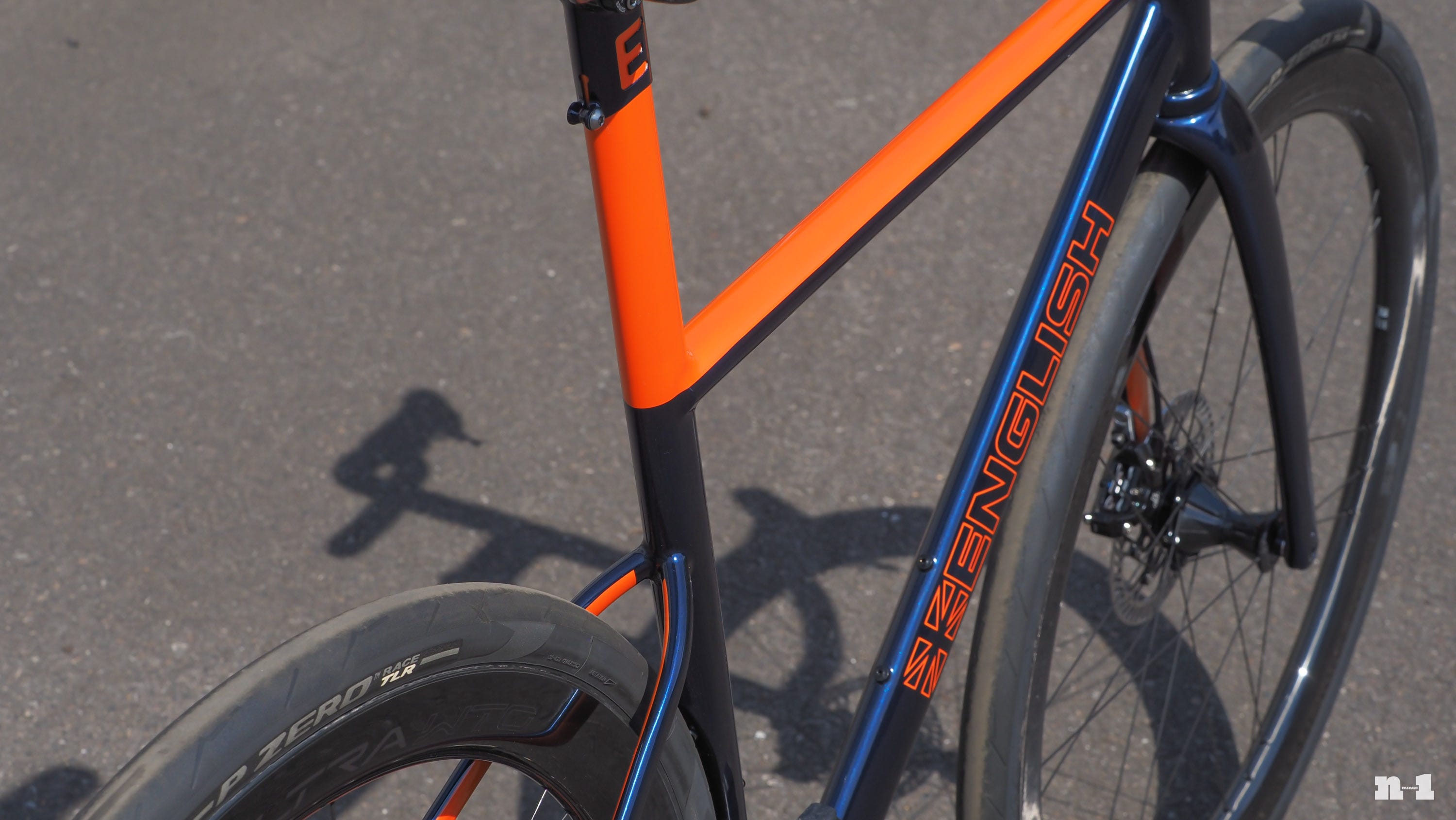 English Cycles Aero All-Road seat tube