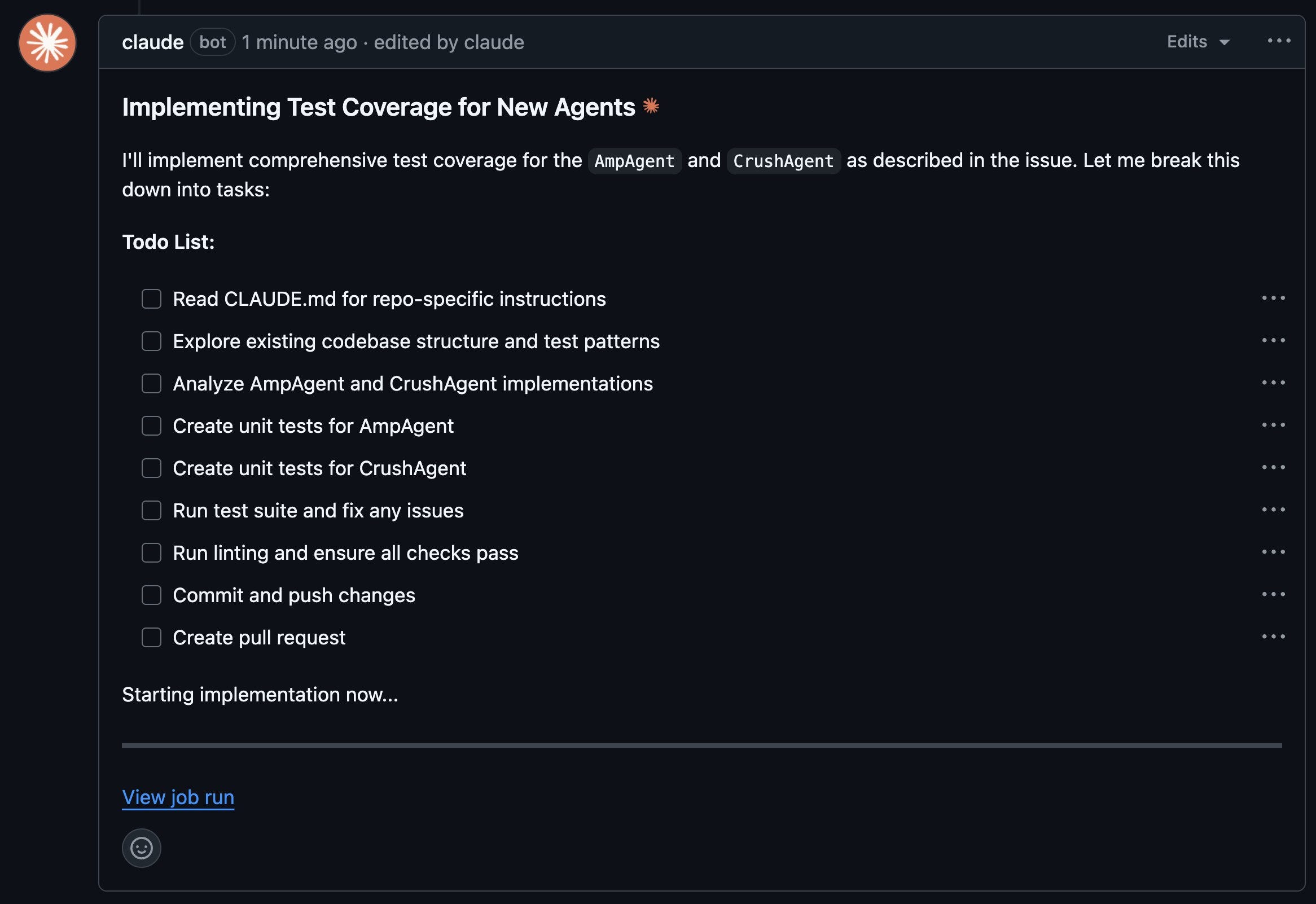 Asynchronous CLI Agents in GitHub Actions