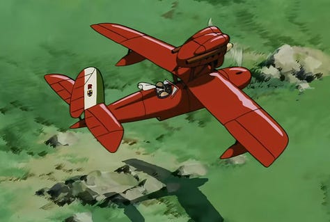 Porco Rosso's seaplane