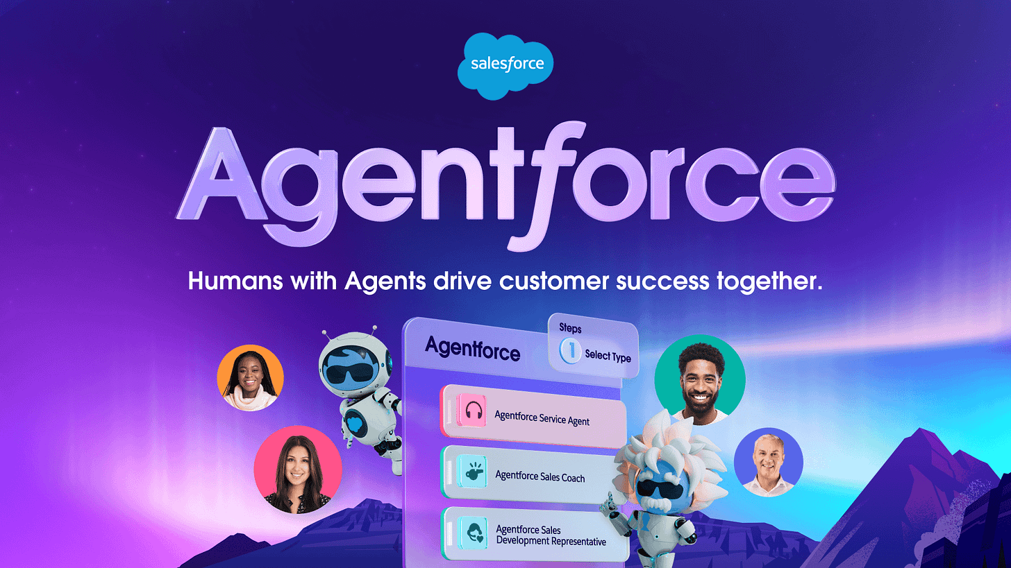 Salesforce legt de AI-lat met Agentforce hoger; vervangen AI-agents  werknemers? - Techzine.nl