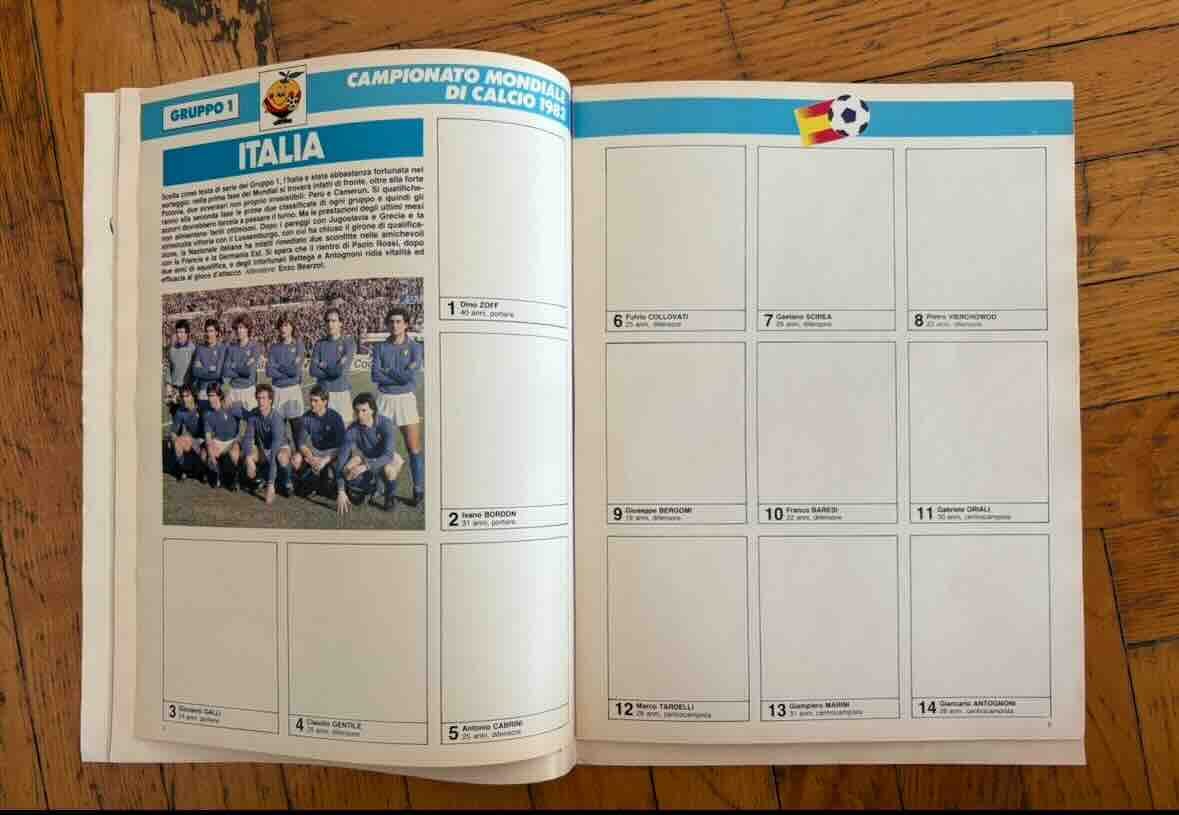 Album Mundial 82 Il Giornalino - Espana 82 - Avec Poster Maradona Et Figurines