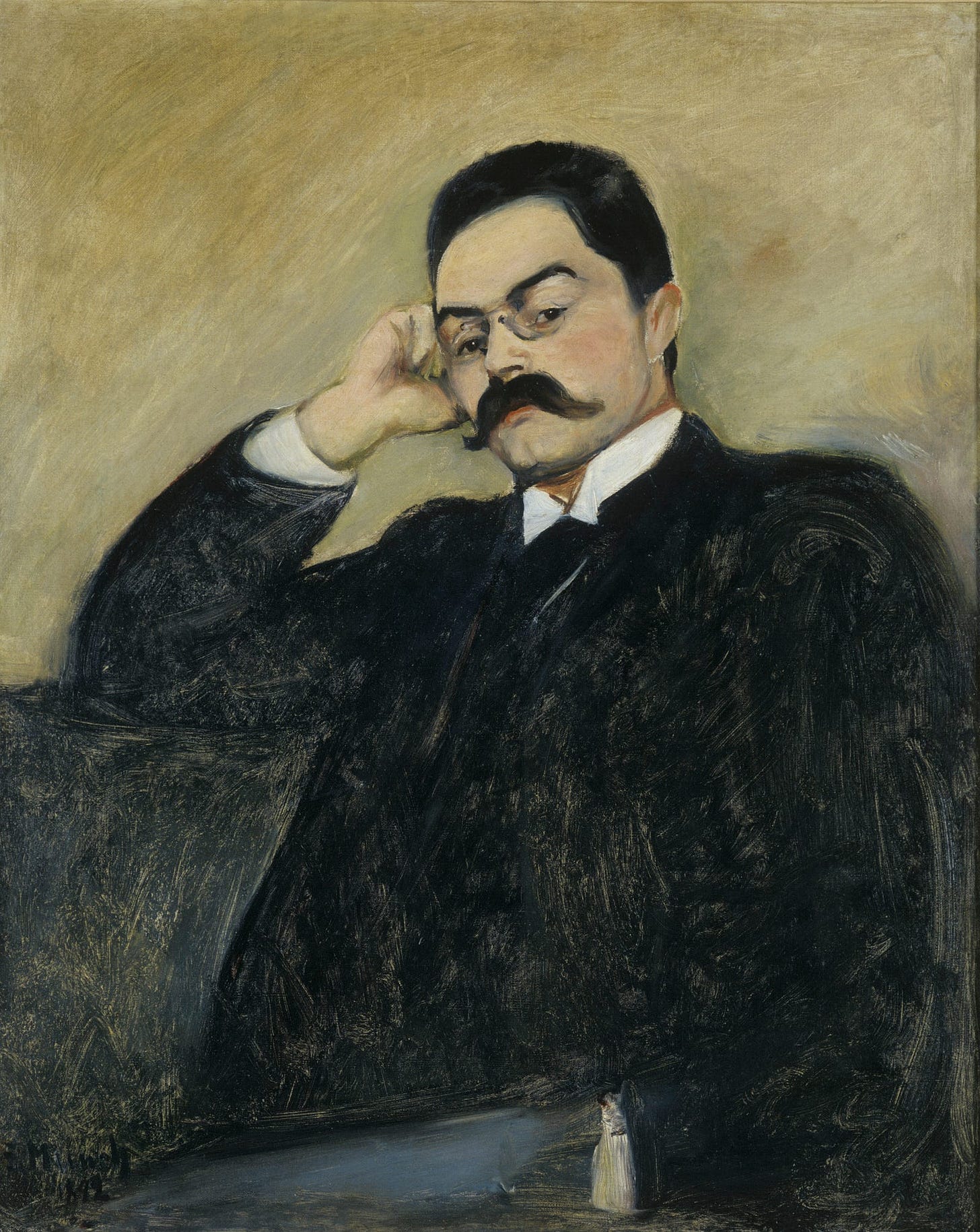 Thor Lütken, Edvard Munch, 1892. Oil on canvas. Private Collection. Photo: Munchmuseet / Sidsel de Jong.