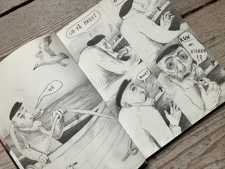 pencildrawings, graphic novel