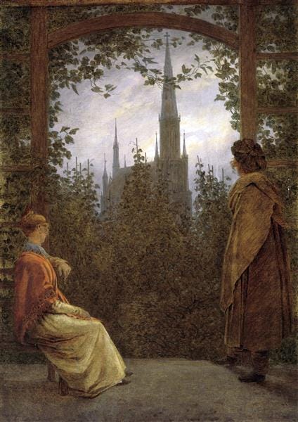 The Gazebo, 1818 - Caspar David Friedrich