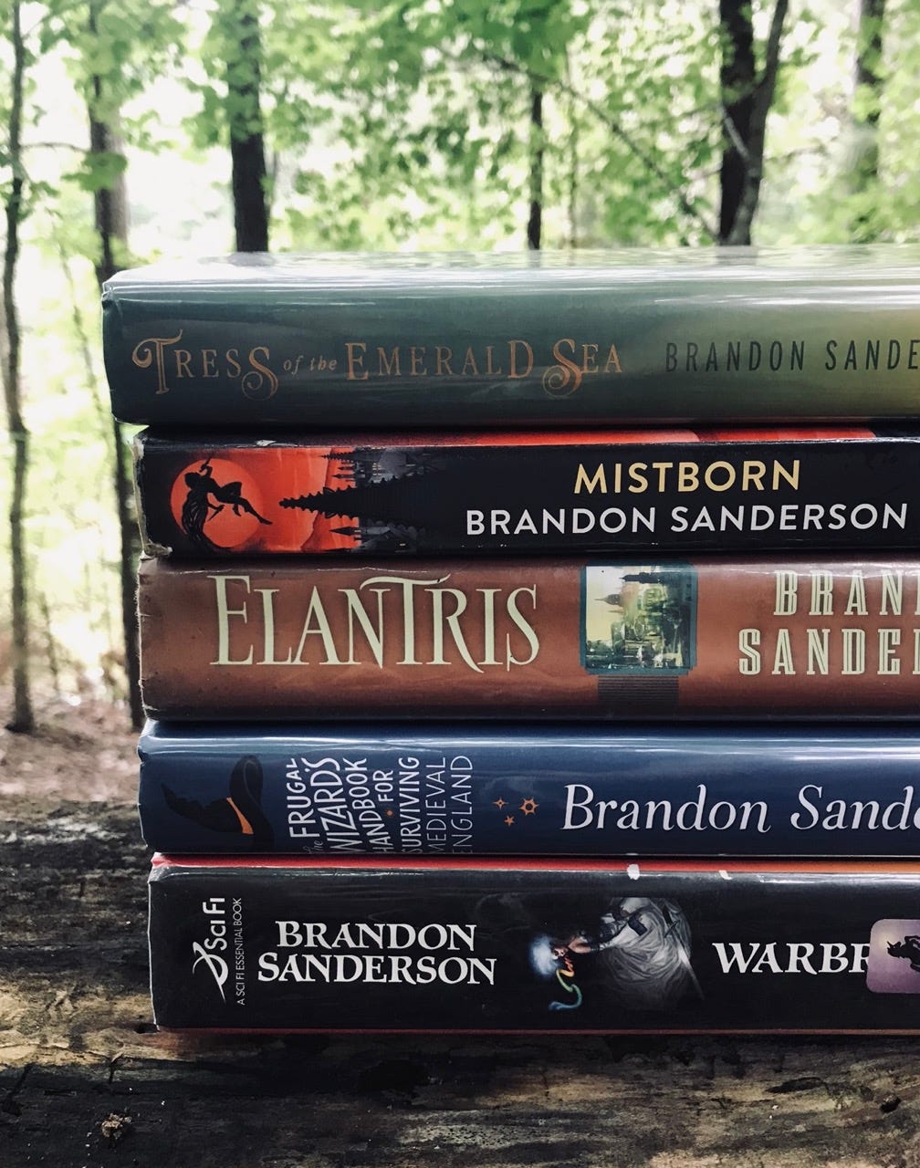 I Tried Reading Brandon Sanderson’s Books - by Kailani B.