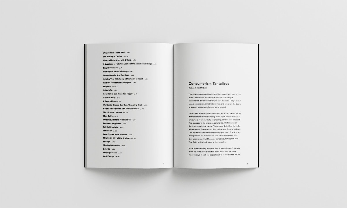 Inside Minimalism Vol.1 Book