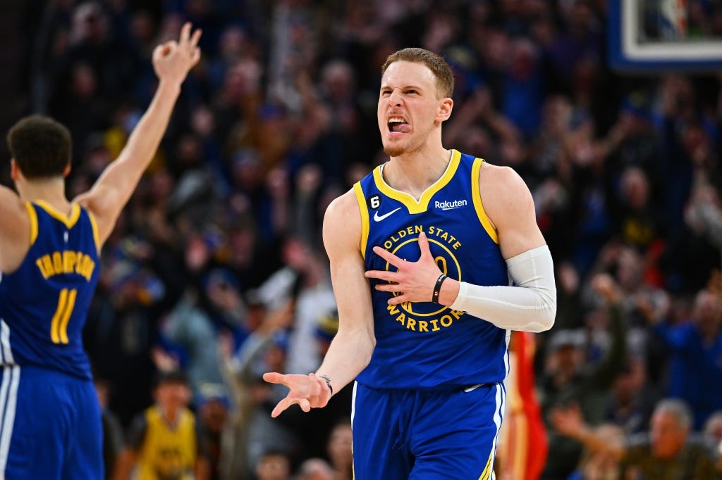Donte DiVincenzo growing in role with Warriors