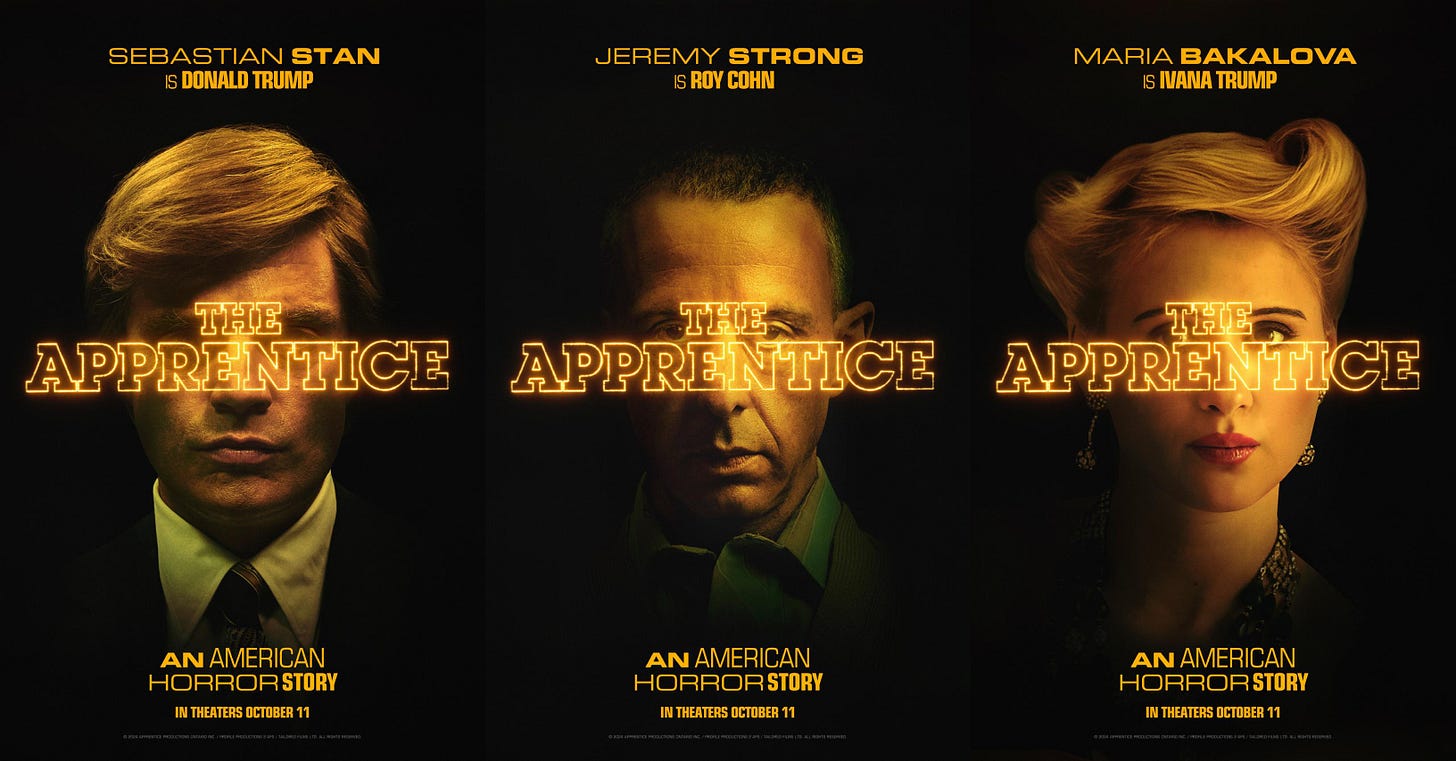 Official Posters for 'The Apprentice' : r/movies Official Posters for 'The Apprentice' : r/movies