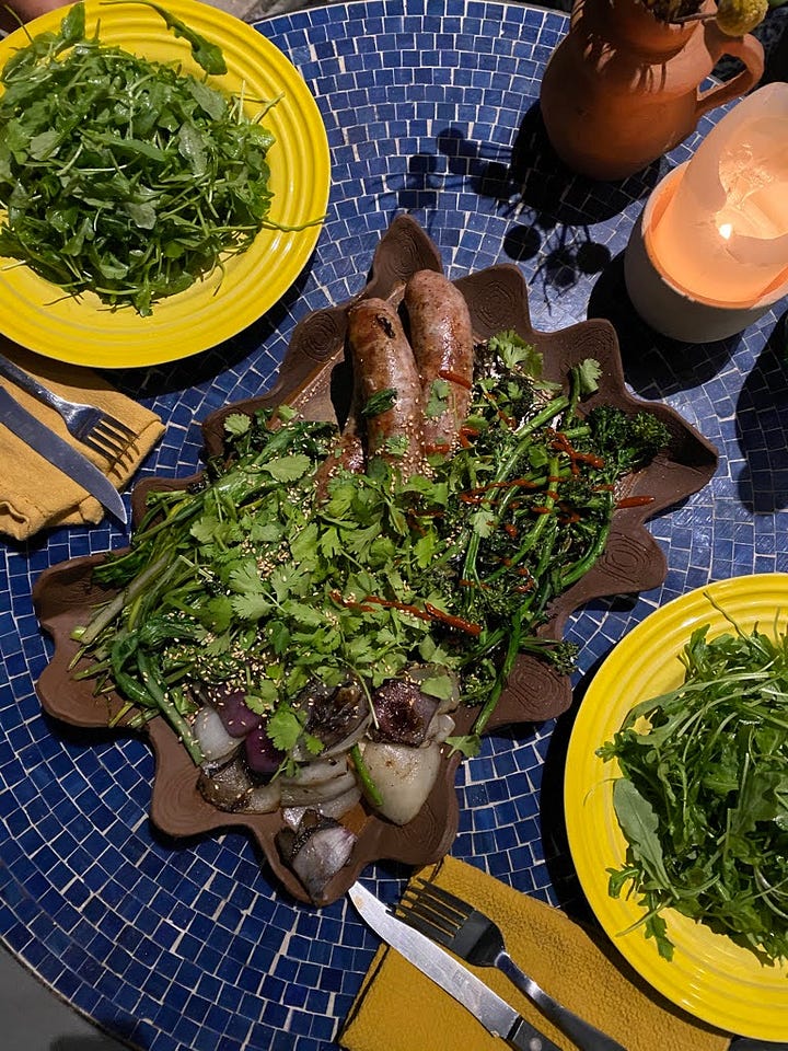 Dinner at Sam's house
