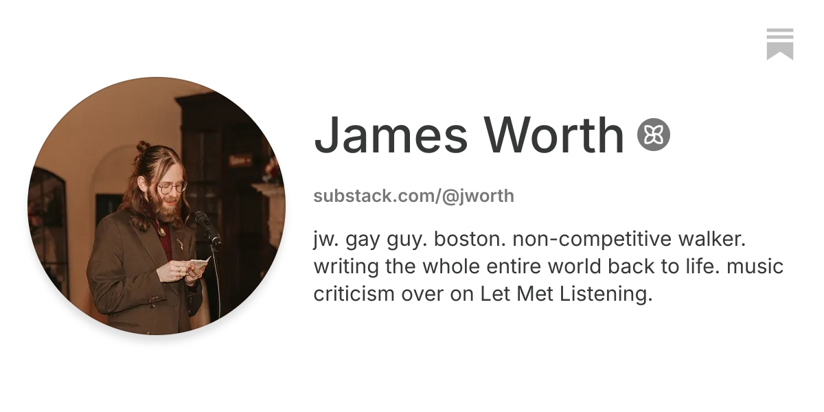James Worth | Substack