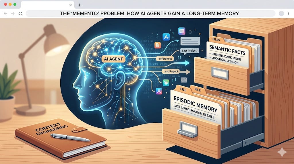 The “Memento” Problem: How AI Agents are Finally Gaining a Long-Term Memory