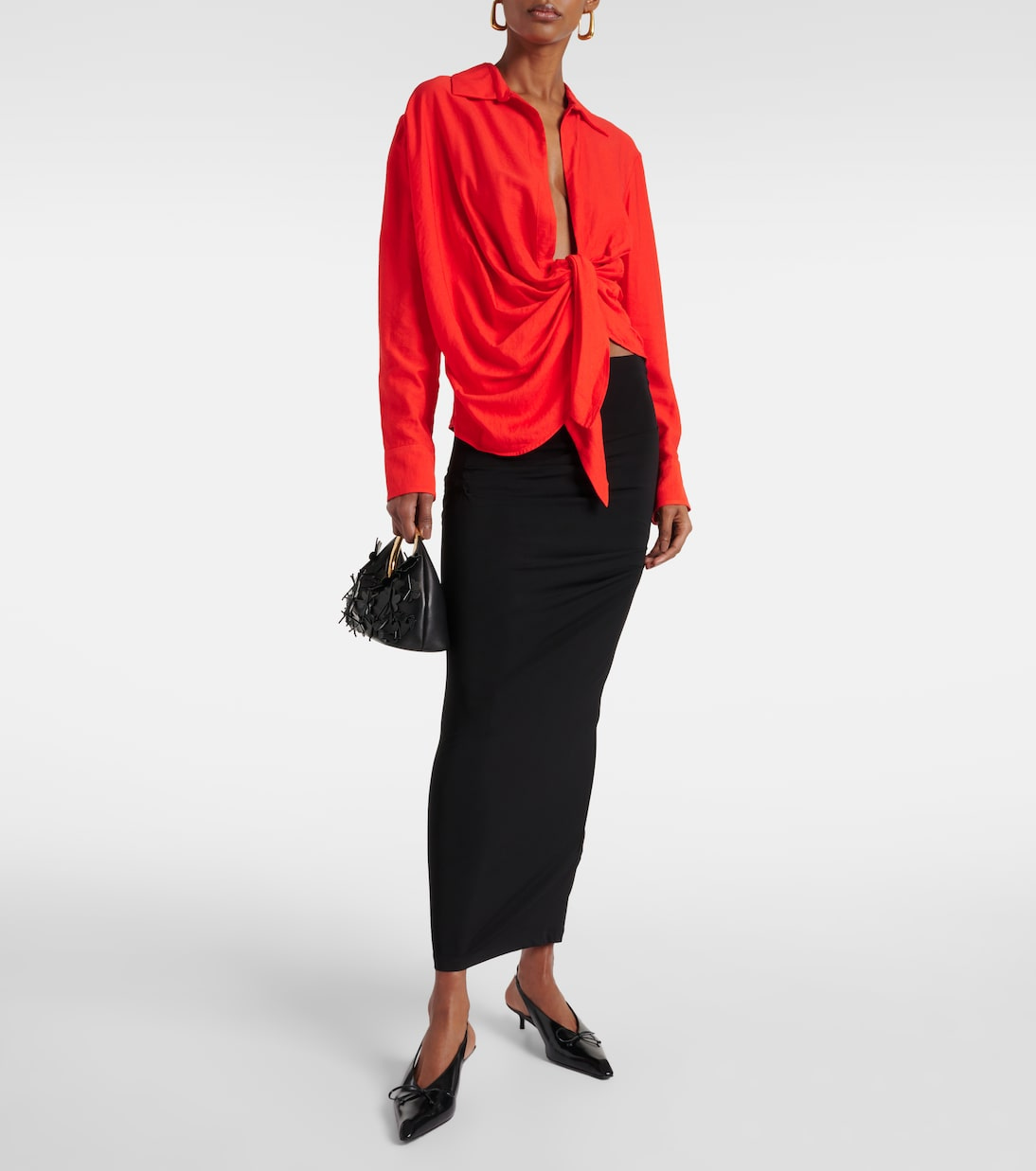 La Chemise Bahia gathered shirt | Jacquemus