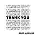 thank you, good morning