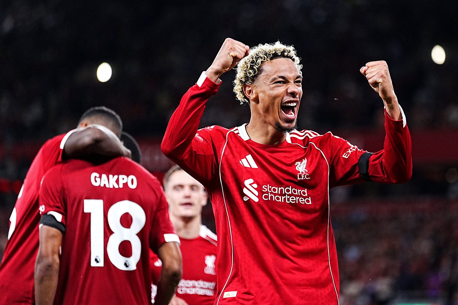 Hugo Ekitike lights up Liverpool win over Bournemouth on a night marked by  grief and marred by racist abuse | The Independent