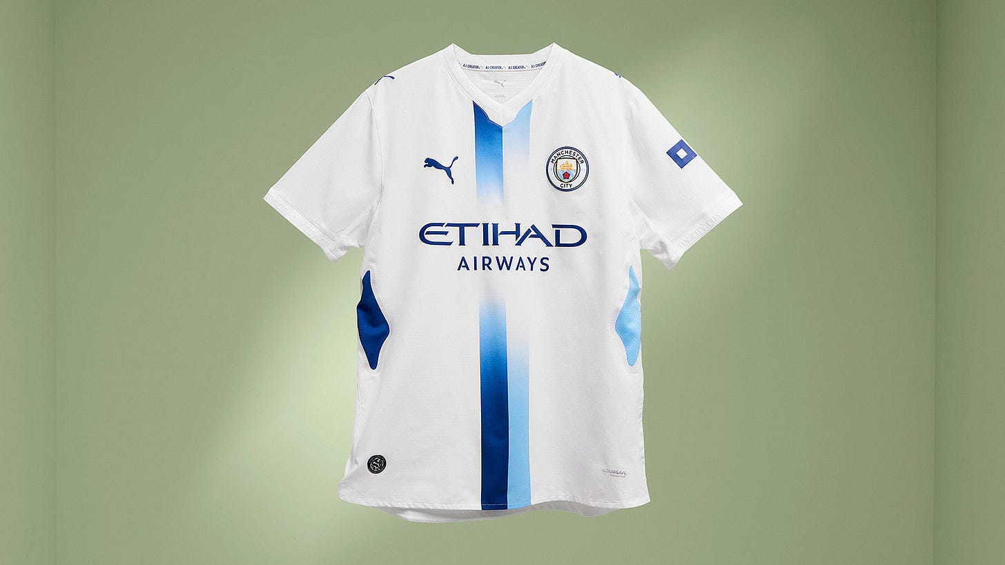 Manchester City and Puma unveil AI-designed kit