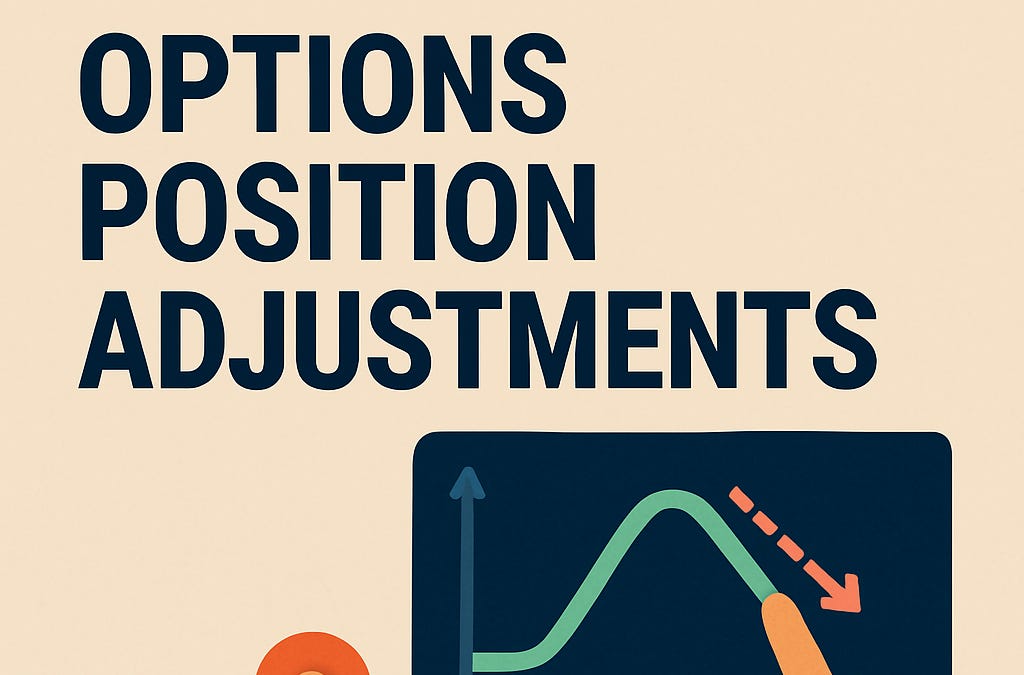 Adjustments of Option Positions