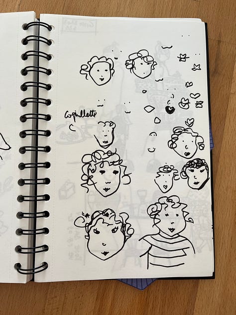 recherches de croquis