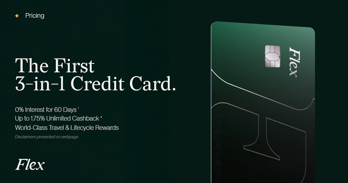 Net-60 On All Business Expenses | Flex Credit Card