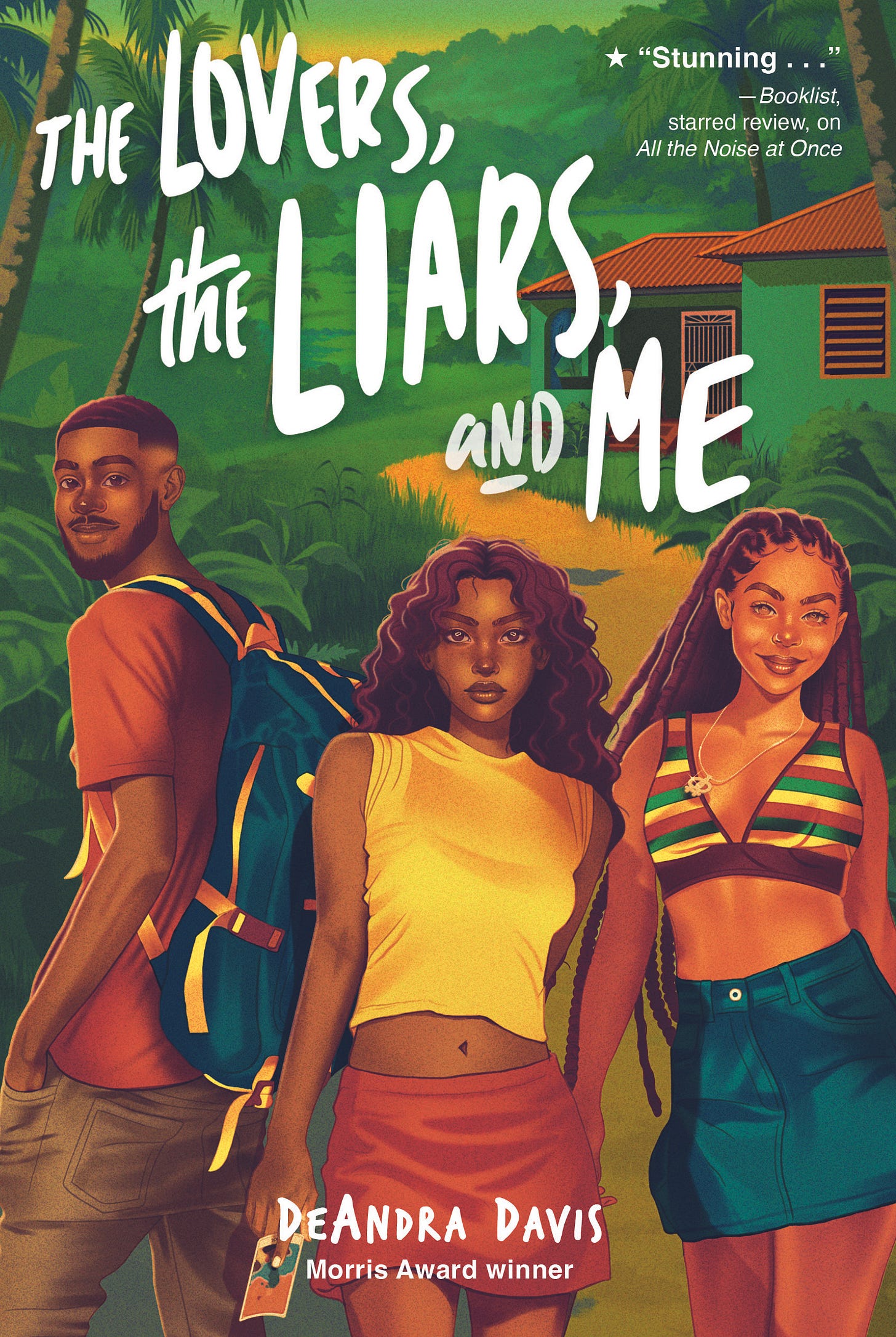 Book Cover "The Lovers, The Liars, and Me" By DeAndra Davis