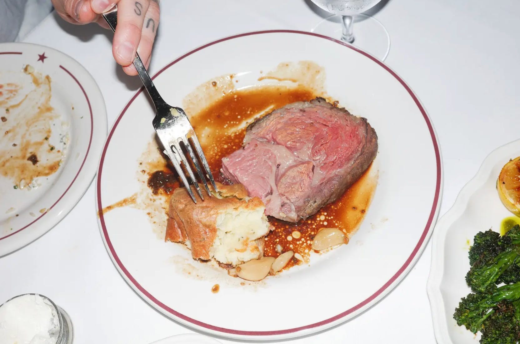 This is fine dining for VC-funded roughnecks, if John Wayne drove a Cybertruck.