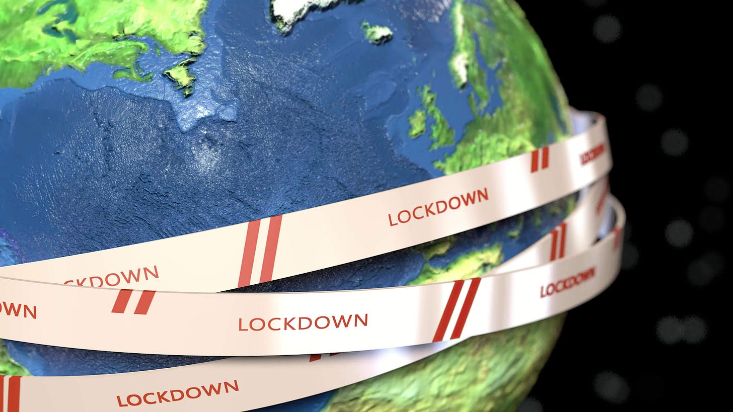 World wide lockdown, pandemic crisis. 36497562 Stock Video at Vecteezy