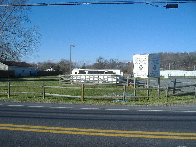 The county recycling center located near Perdue's headquarters on Old Ocean City Road. The county recycling center located near Perdue's headquarters on Old Ocean City Road.