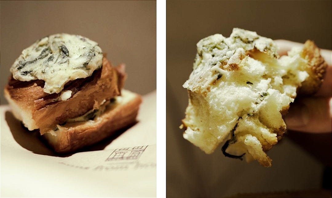 Spinach and ricotta