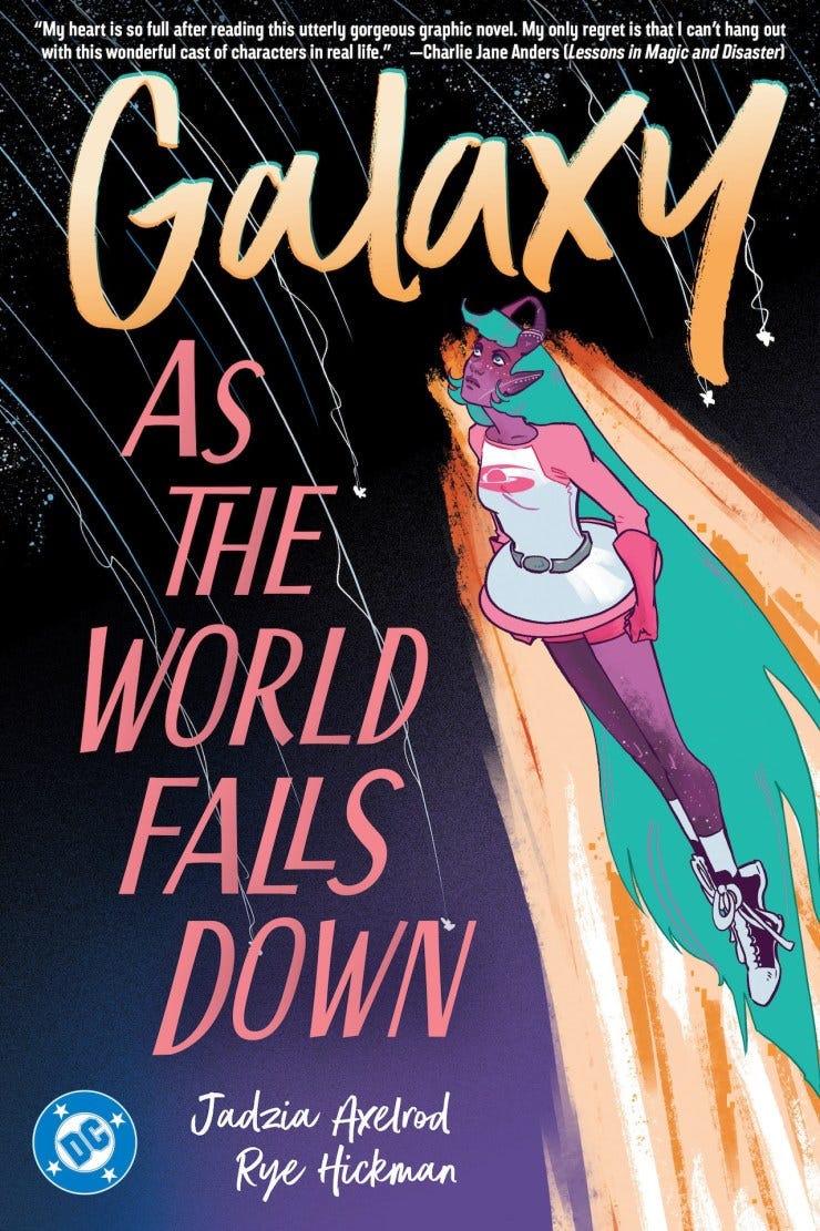 DC, DC Pride, feature The YA cornerstone: Galaxy returns in a new graphic novel