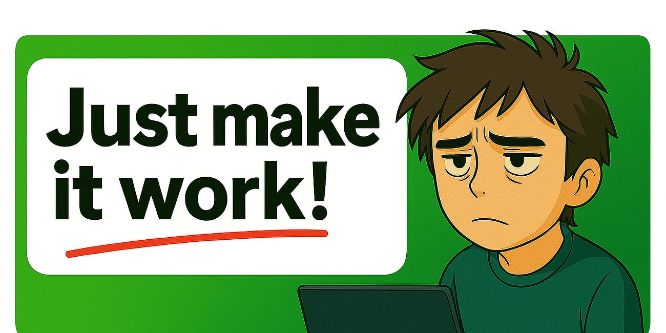 "Build Me X... Just Make It Work": How Not to Start Building with AI