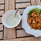 Anti-Inflammatory Chicken Salad with Roasted Beetroot, Crispy Chickpeas & Creamy Herb Dressing