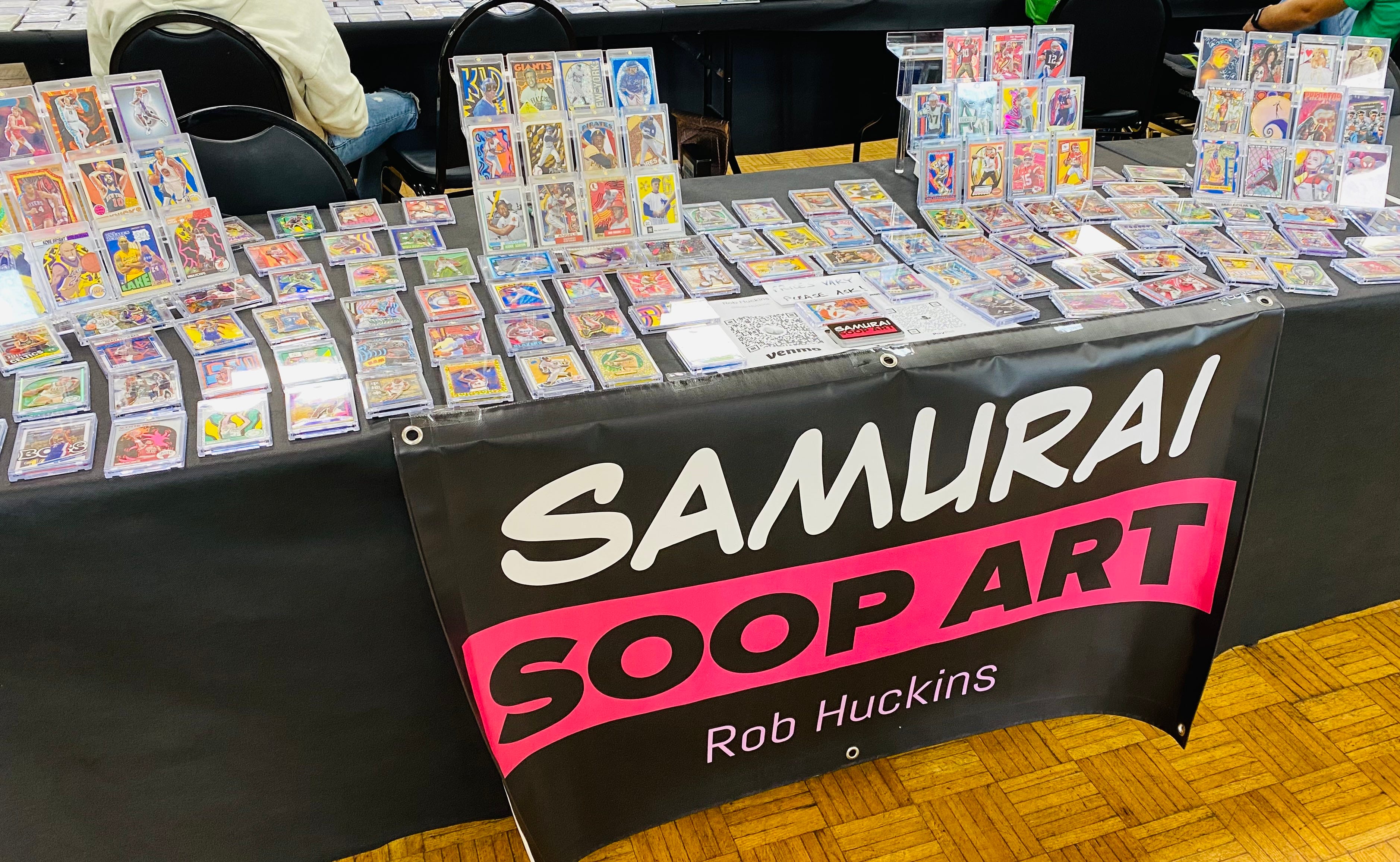 Art of the Card - by Rob Huckins - Samurai Soop Art