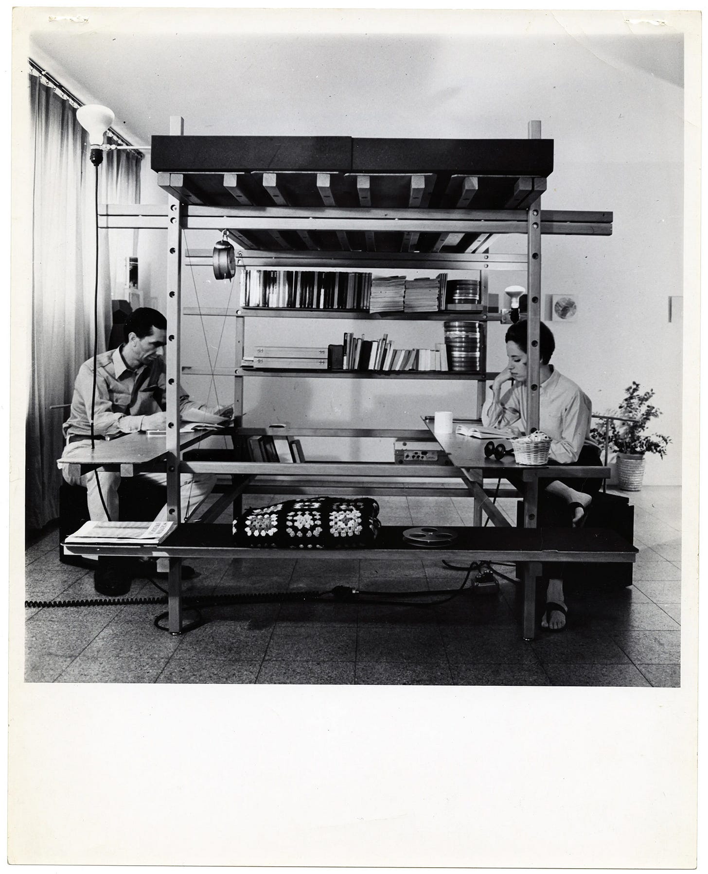 Ken Isaacs, Chicago Living Structure, ca. 1961 [MAAT – Museu de Arte, Arquitetura e Tecnologia, Lisboa. © Joshua Isaacs. Courtesy the Cranbrook Archives, Cranbrook Center for Collections and Research, Bloomfield Hills, MI]
