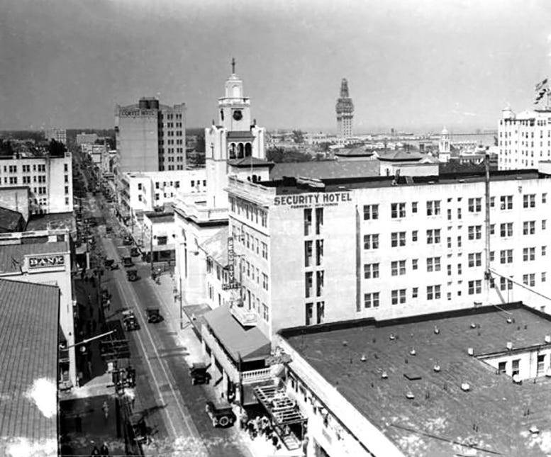  Figure 3: Security Hotel in 1925