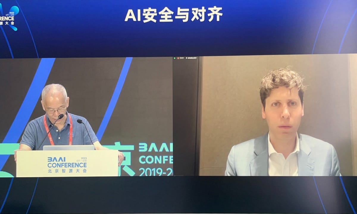 OpenAI CEO calls for global cooperation on AI regulation, says 'China has  some of the best AI talent in the world' - Global Times