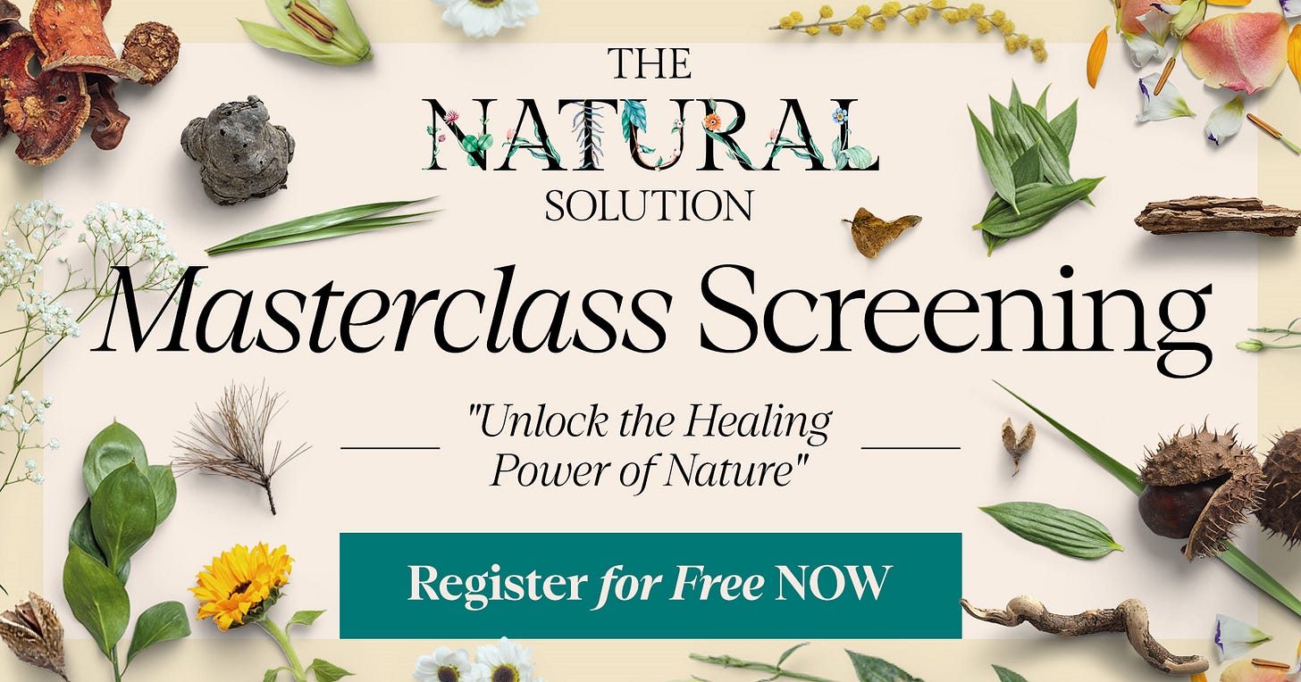 The Natural Solution--catch it this week
