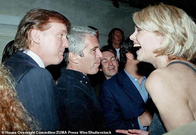 Trump, Epstein and model Ingrid Seynhaeve at a 1997 Victoria's Secret party in New York. The image was among 19 photos released by Democratic lawmakers from the disgraced financier's estate in December, as the DOJ faced mounting pressure to release the full files