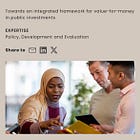 Maximising public value through better data and evaluation