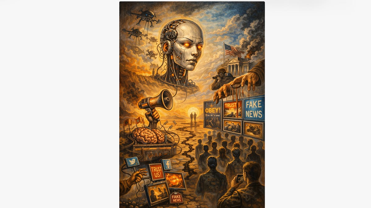 The Invisible Battlefield: AI, Cognitive Warfare, and the Battle for Your Mind (#PsyWar)