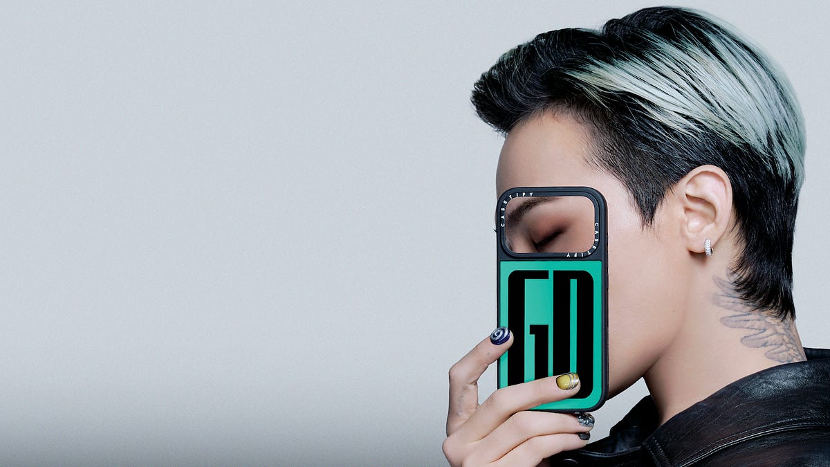 NEWS: G-DRAGON is CASETiFY's Inaugural Brand iCON!