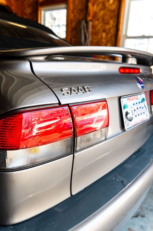 Saab 9-3 Viggen trunk