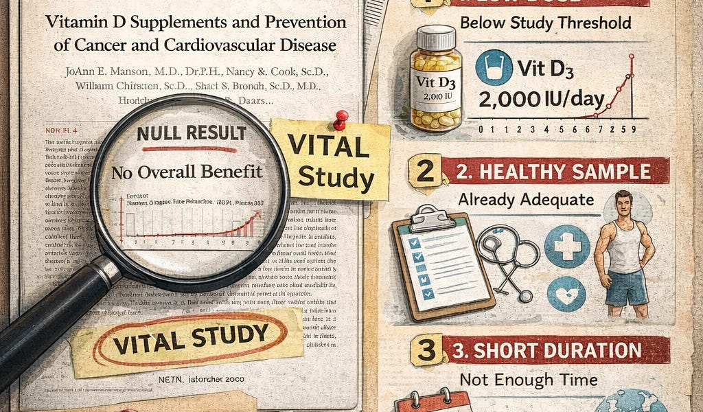 How a 2019 NEJM Study Misled the World on Vitamin D: A Forensic Analysis