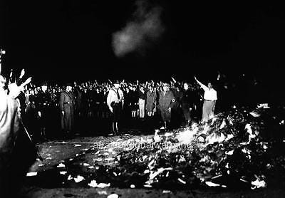 Photo 1933 Nazi Germany Book Burning | eBay