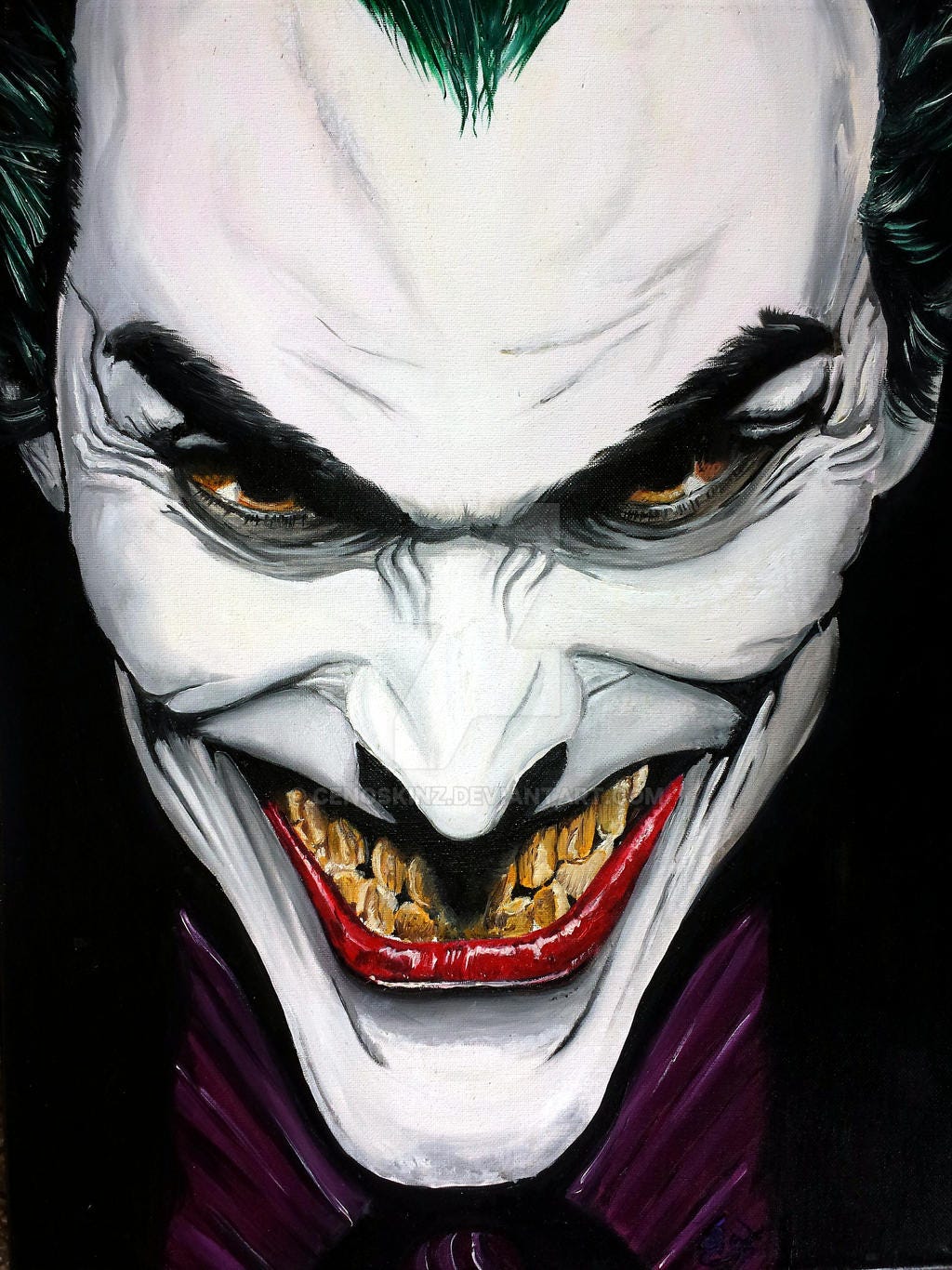 A Tribute To Alex Ross....the JOKER by cenoskinz on DeviantArt