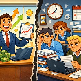 Quando lo studio cresce, ma le persone no