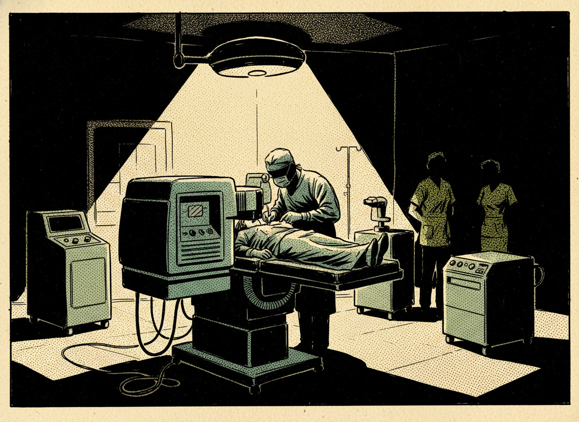 a LASIK operating room


