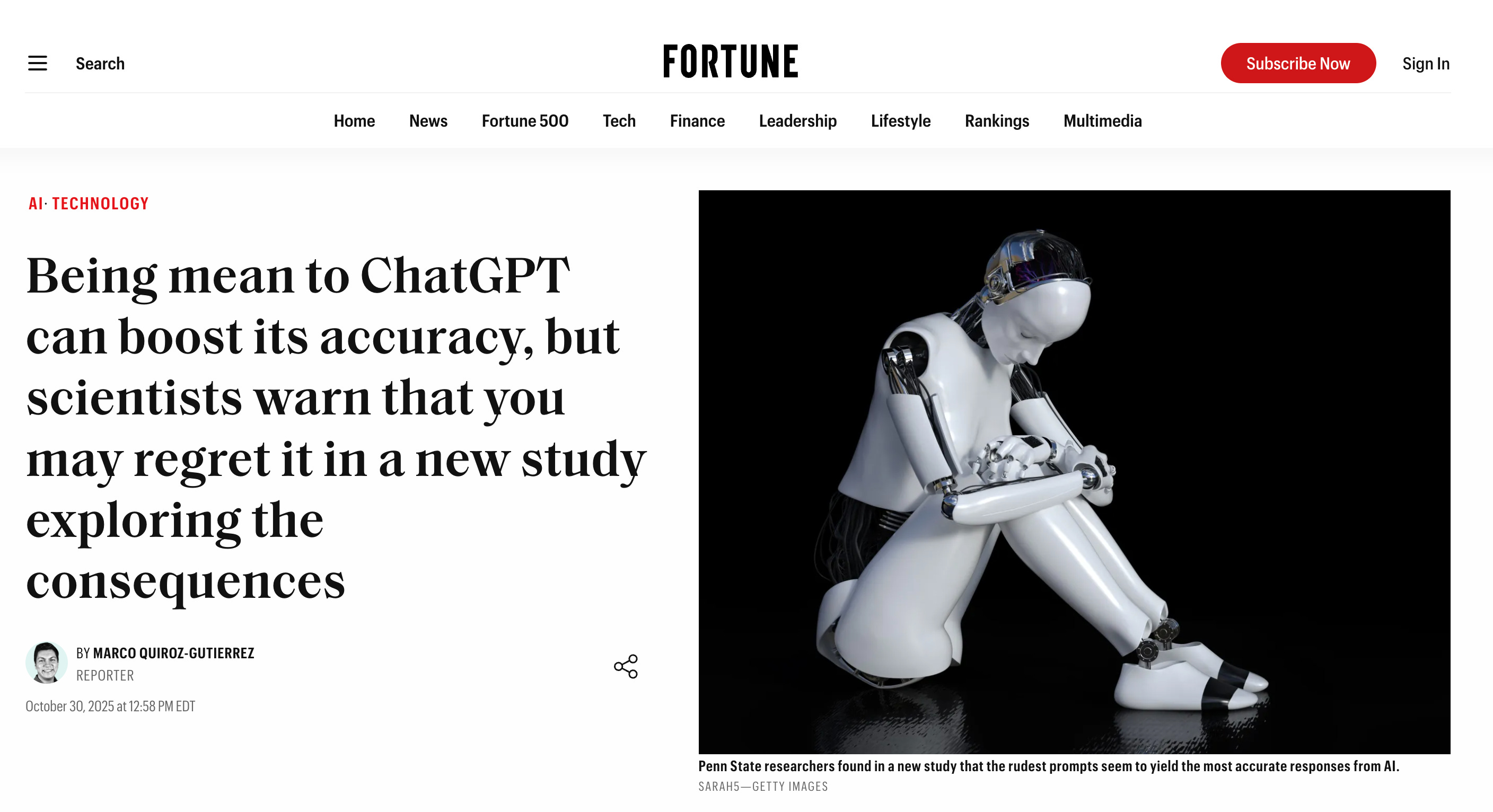 Why 'Being Rude to AI' Works, and Should You Do it?